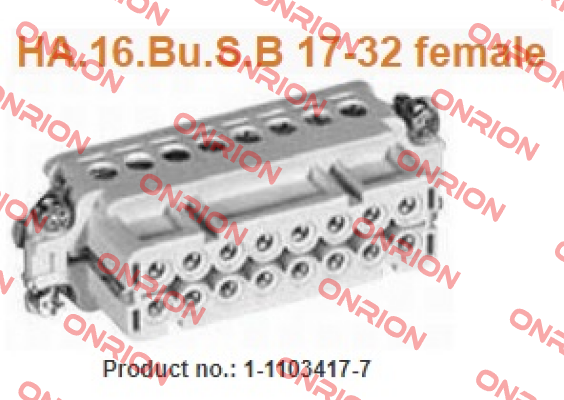 1-1103417-7  TE Connectivity (Tyco Electronics)