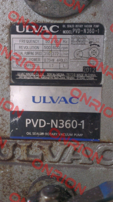 PVD-N360-1(OEM)  ULVAC