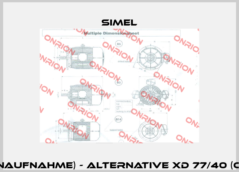 XD 77/40-32 (mit Pumpenaufnahme) - alternative XD 77/40 (ohne Pumpenaufnahme) Simel