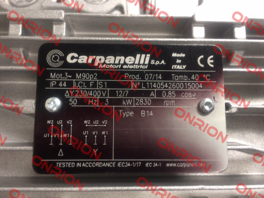 M90 P2 B34 SPECIAL Carpanelli