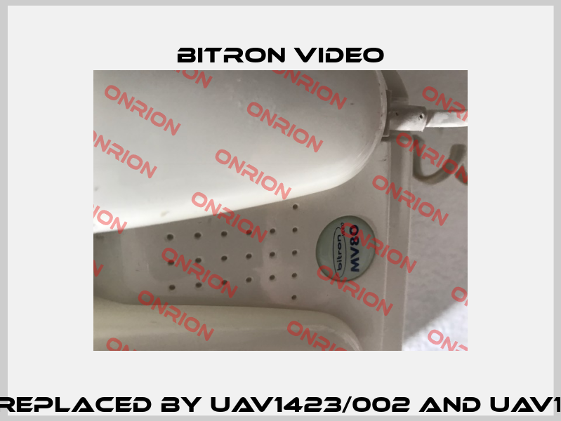 MV80 - replaced by UAV1423/002 and UAV1423/010 Bitron video