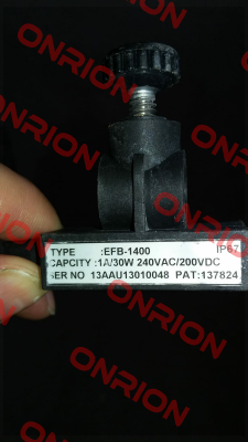 Type:EFB-1400 S/N:13AAU13010048 Finetek