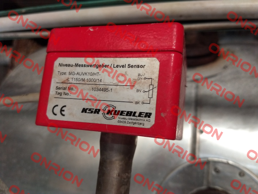 MG-AUVK10/HT/T15-L1.150/M1.000/14 Ksr Kuebler