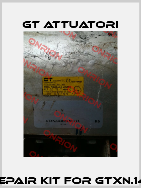 Actuator repair kit for GTXN.143x90.NP27A GT Attuatori