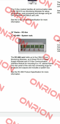 RC-600 19"-Rack Bruel-Kjaer