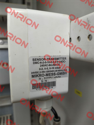 P/N:50018; Type:DMC-6-2-5-10-0-0-0-0-24DC-240AC-64-AB-CE Mikro-mess