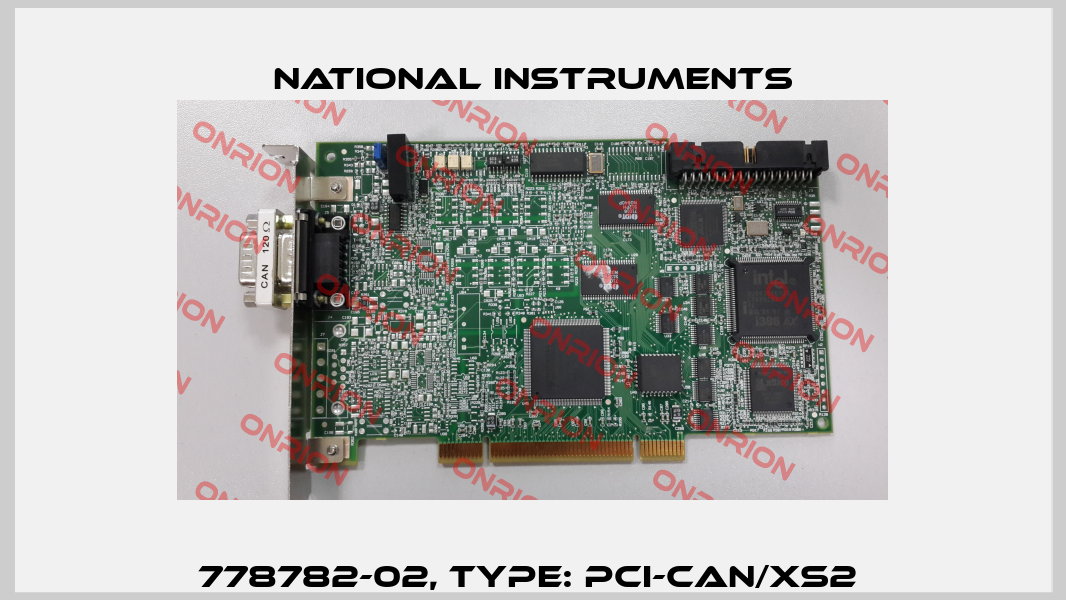 778782-02, Type: PCI-CAN/XS2  National Instruments