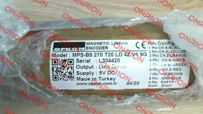 MPS-B5-0270-T20-LD-4Z-V1-9G Opkon