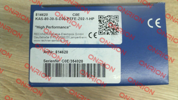 814620 / KAS-80-30-S-D30-PTFE-Z02-1-HP Rechner