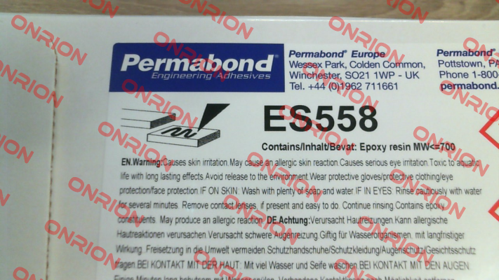 ES558 - (0712ES558320) 320 ml Permabond