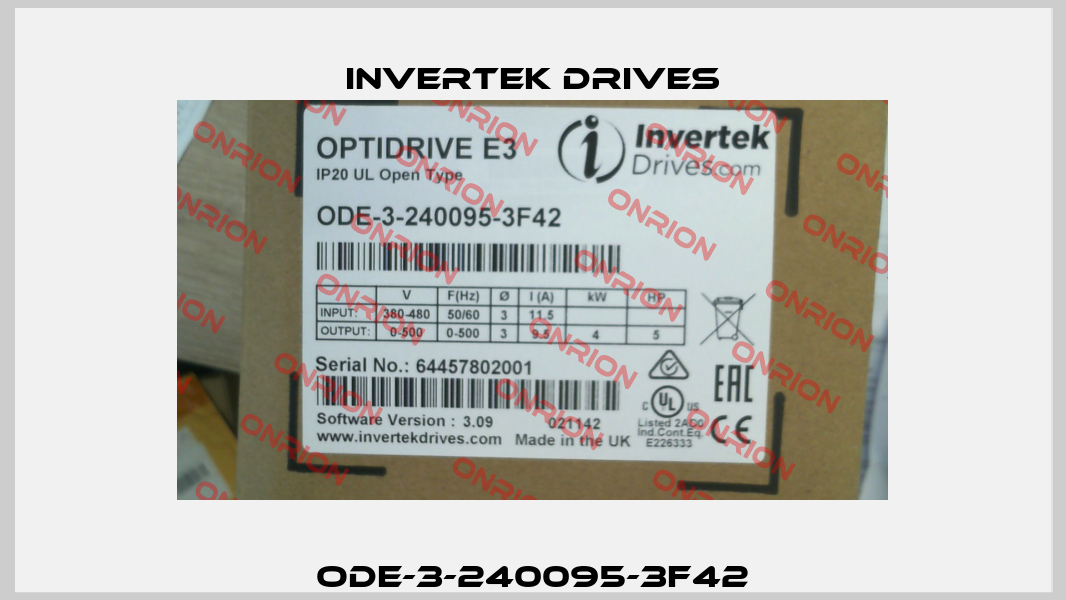 ODE-3-240095-3F42 Invertek Drives