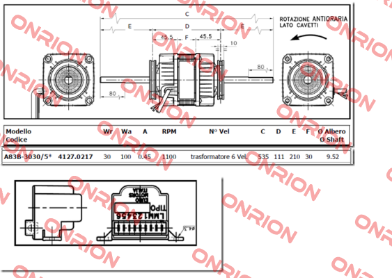 4127.0217 – A83B 3030/5 Euro Motors Italia