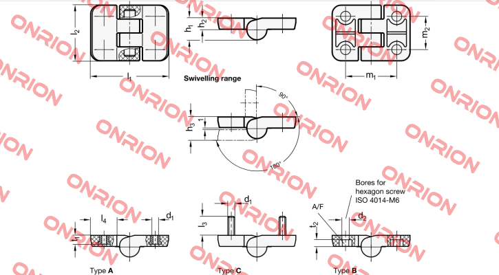 GN 158-70-50-A Elesa Ganter