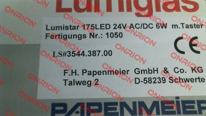 LS#3544.387.00 Lumistar