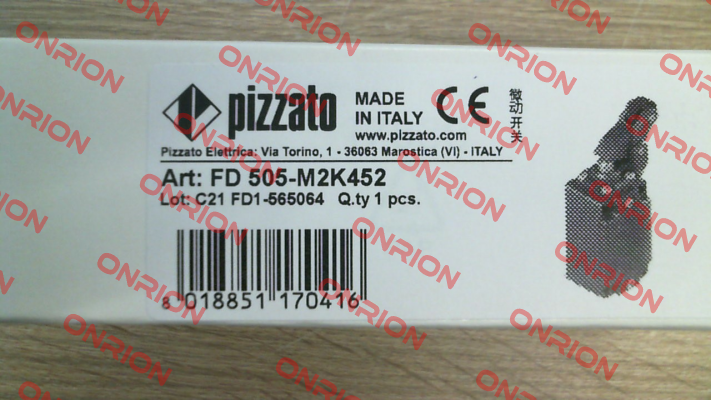 FD 505-M2K452 Pizzato Elettrica