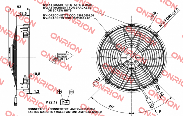 58109 ( F23-24L8203-04S) Comex