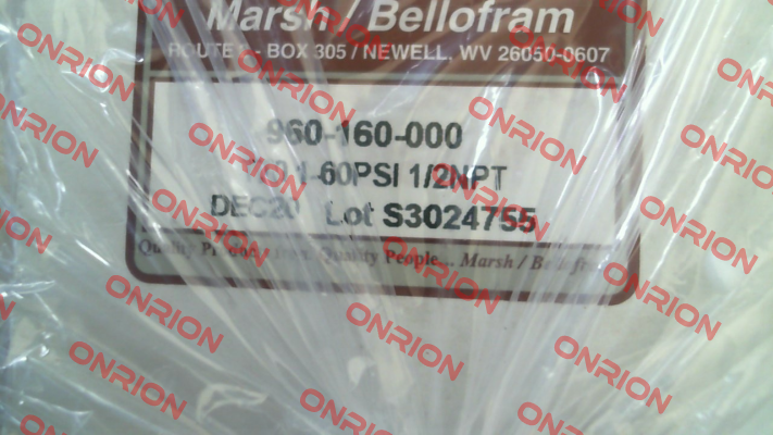 960-160-000 Bellofram