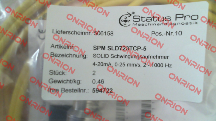 SPM SLD723TCP-5 SPM Instrument