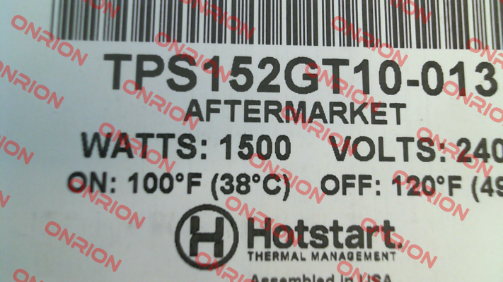 TPS152GT10-013 Hotstart