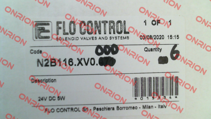 N2B116.XV0.000 Flo Control