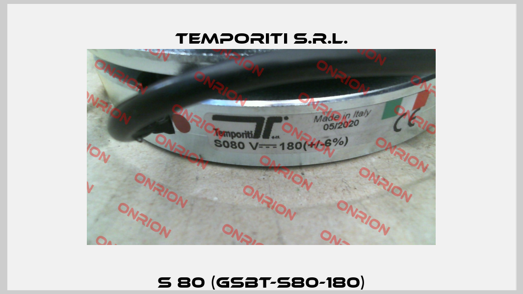 S 80 (GSBT-S80-180) Temporiti s.r.l.