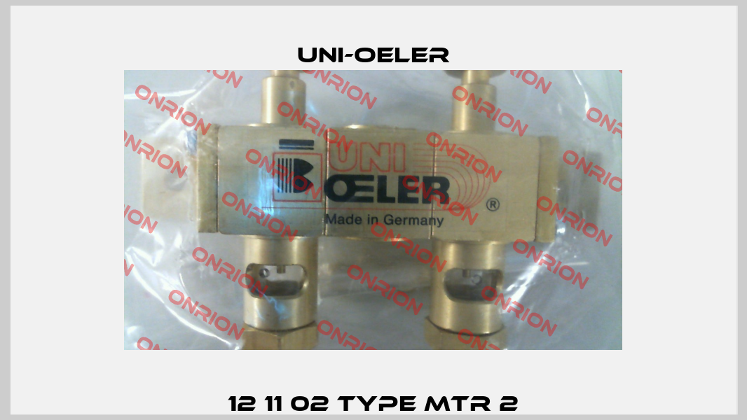12 11 02 Type MTR 2 Uni-Oeler