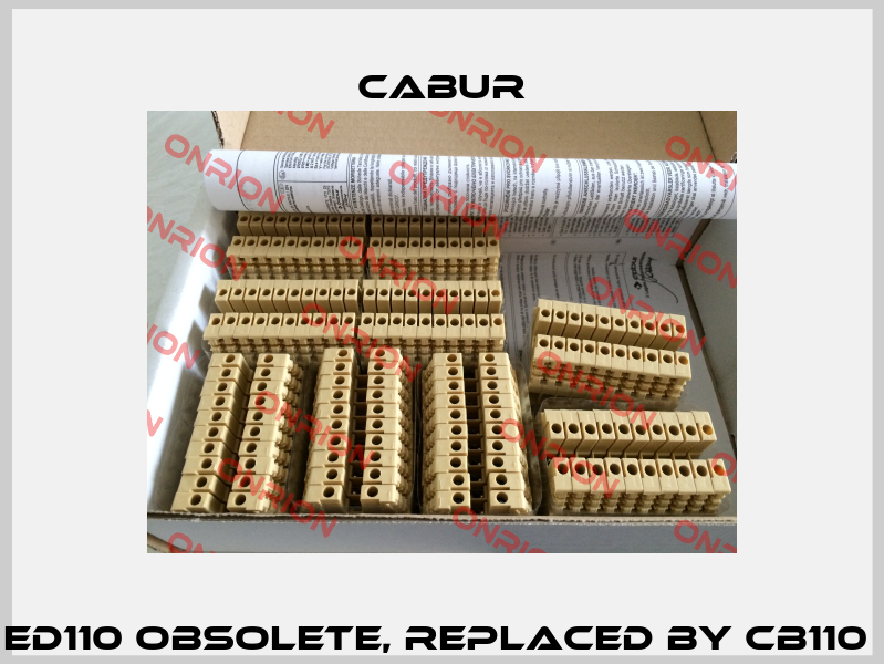 ED110 OBSOLETE, REPLACED BY CB110  Cabur