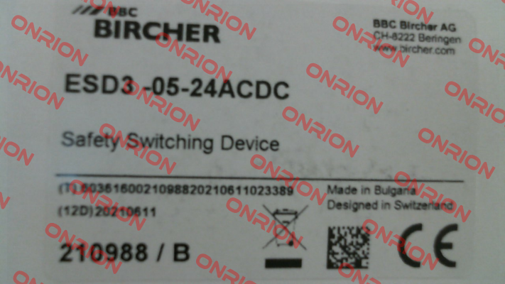 210988 / ESD3-05-24ACDC Bircher