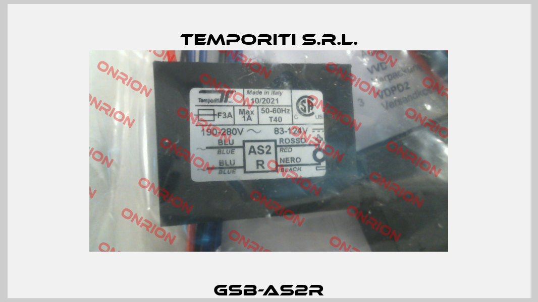 GSB-AS2R Temporiti s.r.l.
