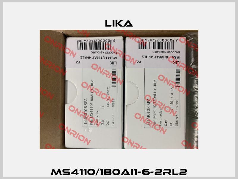 MS4110/180AI1-6-2RL2 Lika