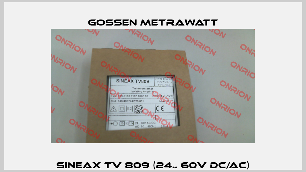 Sineax TV 809 (24.. 60V DC/AC) Gossen Metrawatt