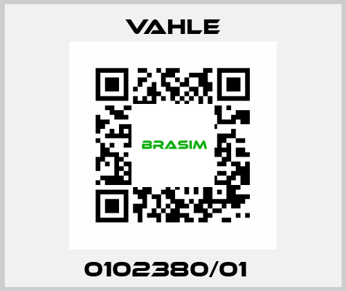 0102380/01   Vahle