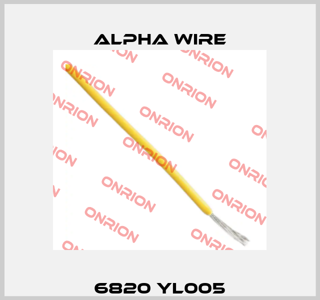 6820 YL005 Alpha Wire