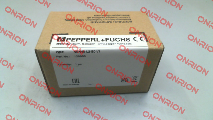 p/n: 120988, Type: NBN40-L2-E0-V1 Pepperl-Fuchs