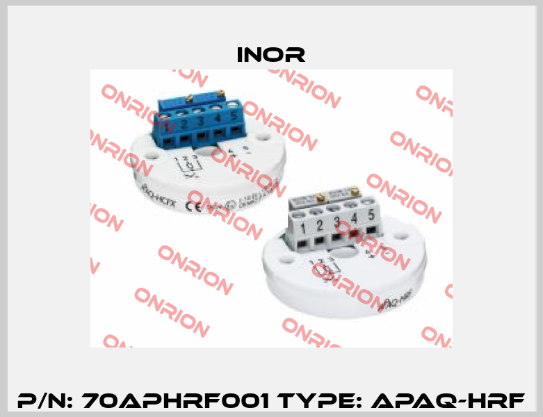 P/N: 70APHRF001 Type: APAQ-HRF Inor