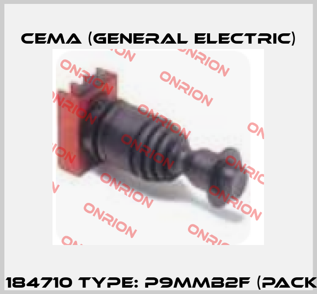 P/N: 184710 Type: P9MMB2F (pack x5) Cema (General Electric)