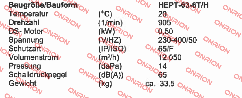 HEPT-63-6T/H  Sodeca