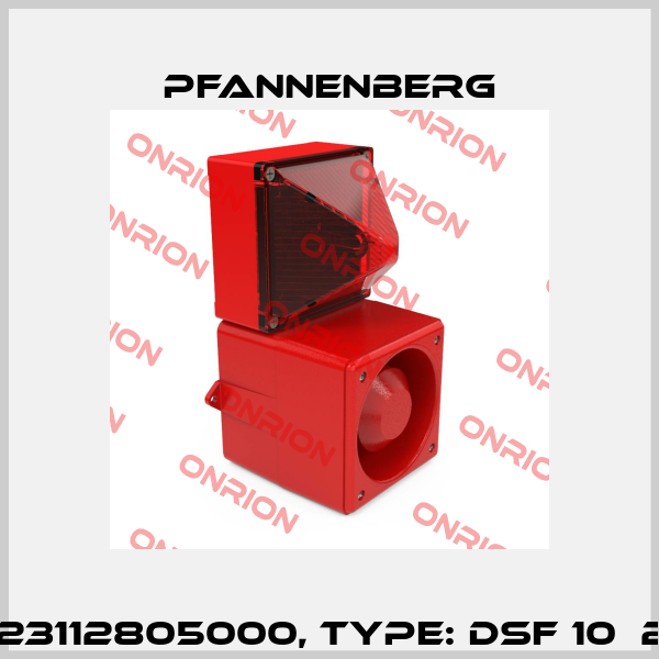 Art.No. 23112805000, Type: DSF 10  24 DC RO Pfannenberg