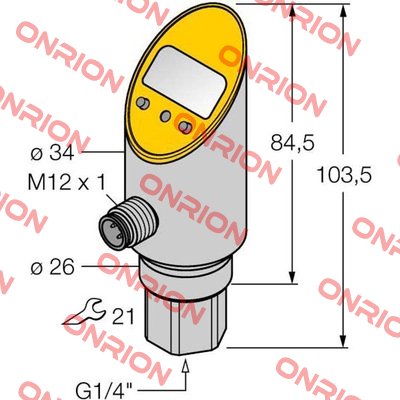 PS025V-301-LUUPN8X-H1141 Turck