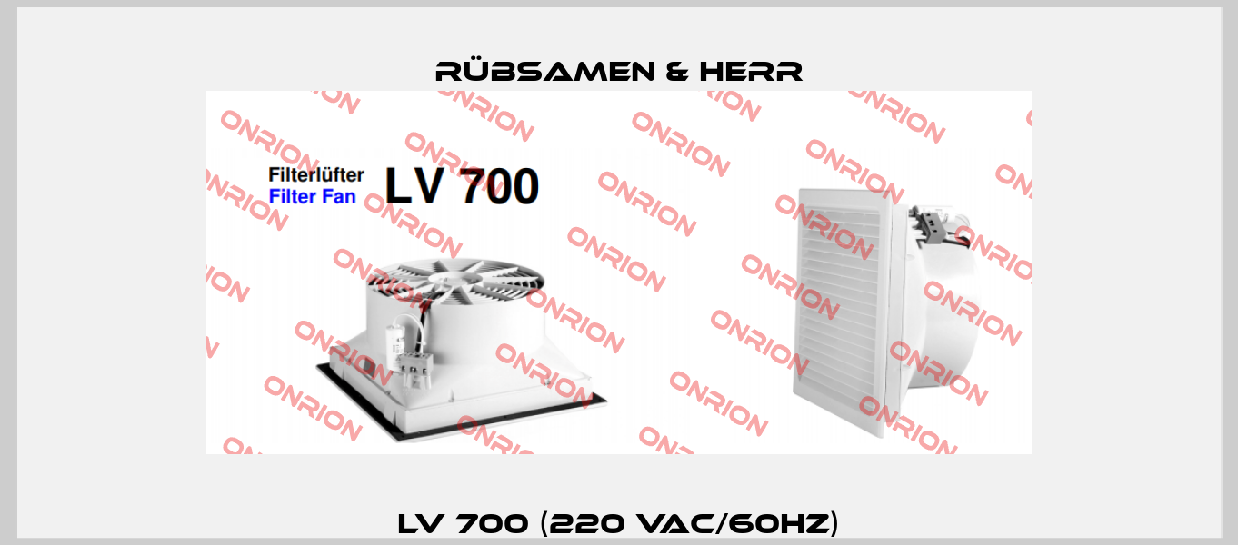 LV 700 (220 Vac/60hz) Rübsamen & Herr