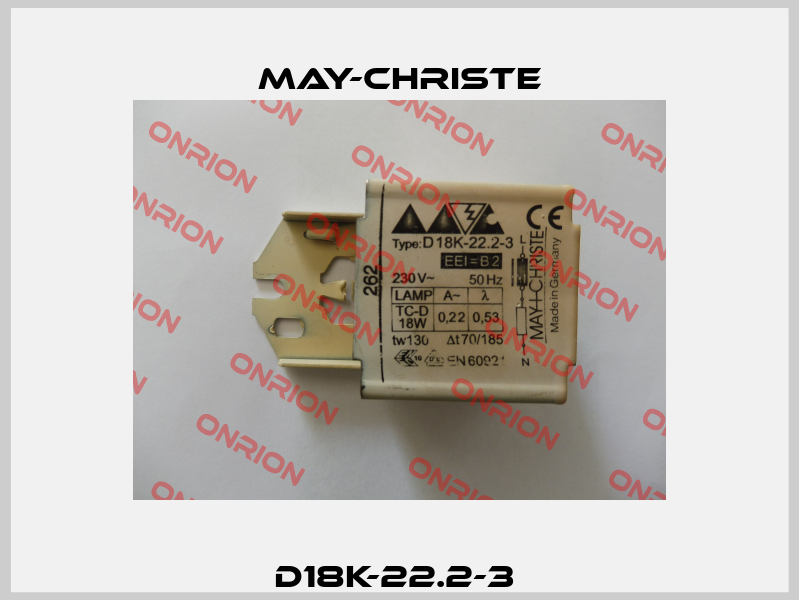 D18K-22.2-3  May-Christe