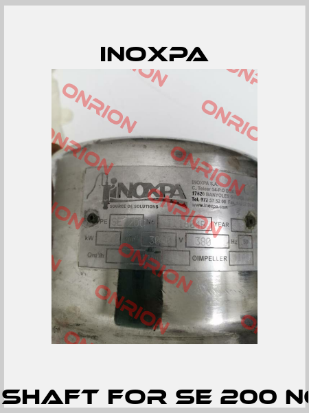 packing shaft for SE 200 No:111604B Inoxpa